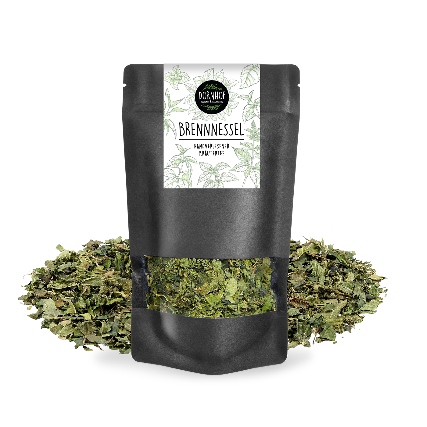 Brennessel Tee & Verpackung
